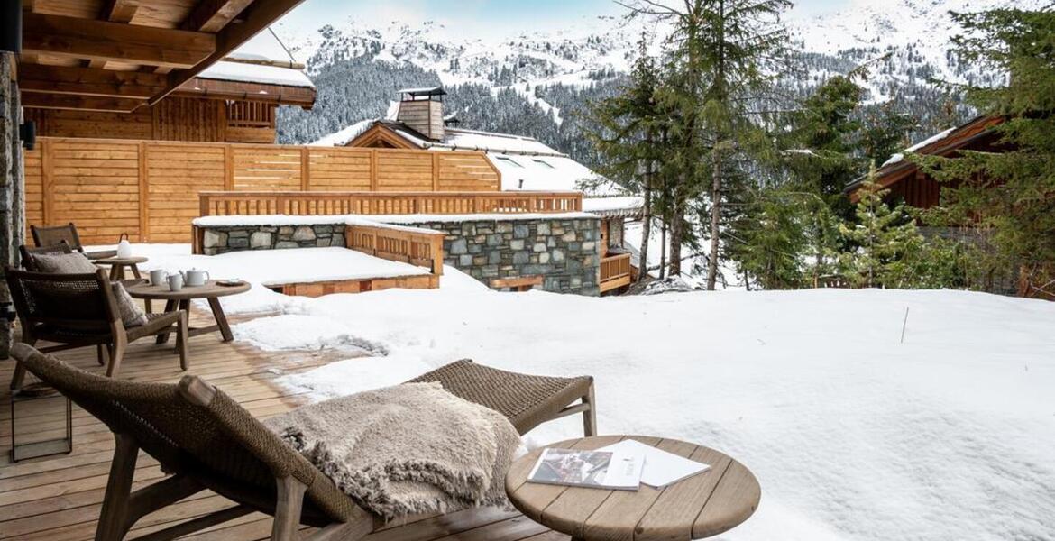 El chalet dúplex Meribel