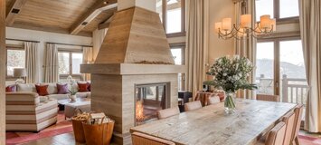 Este es un impresionante chalet de lujo situado Courchevel