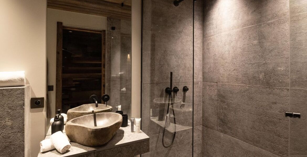 Luxury Ski Chalet in Megève with Pool and Spa
