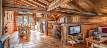 Acogedor Chalet de Madera en La Tania, Tres Valles