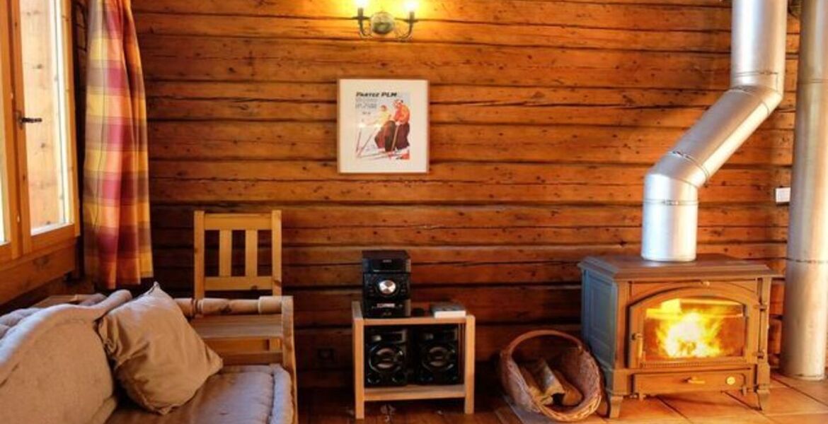 Acogedor Chalet de Madera en La Tania, Tres Valles