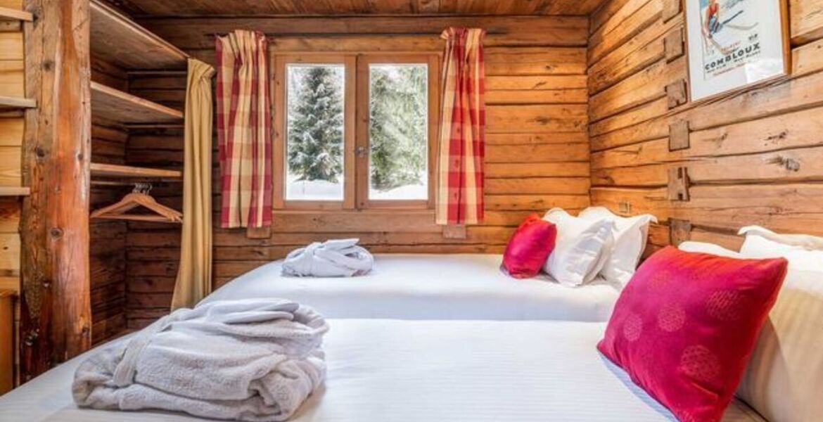 Acogedor Chalet de Madera en La Tania, Tres Valles