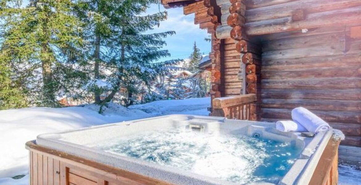 Acogedor Chalet de Madera en La Tania, Tres Valles