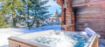 Acogedor Chalet de Madera en La Tania, Tres Valles