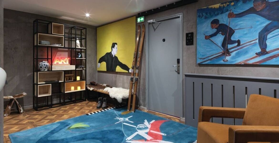 Modern Suite with Balcony in courchevel 1850