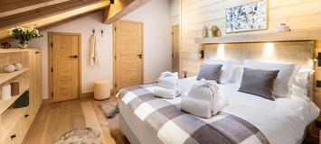 The duplex penthouse in Meribel