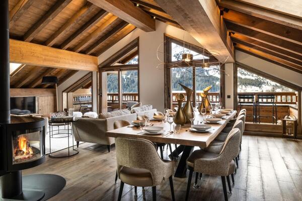 Duplex Penthouse for rent in Meribel