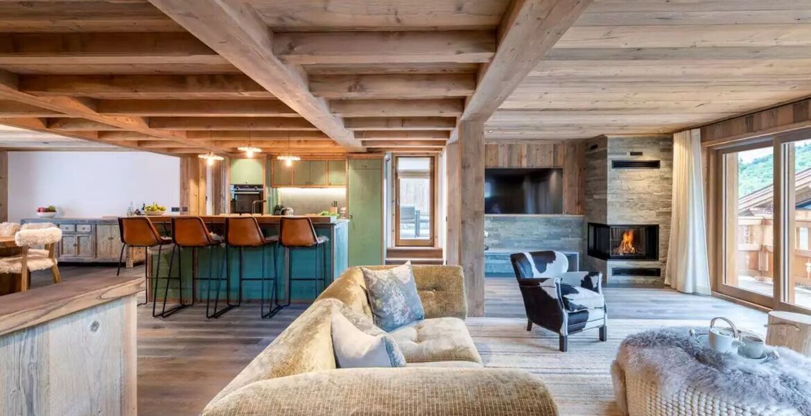 Chalet for rent in Meribel