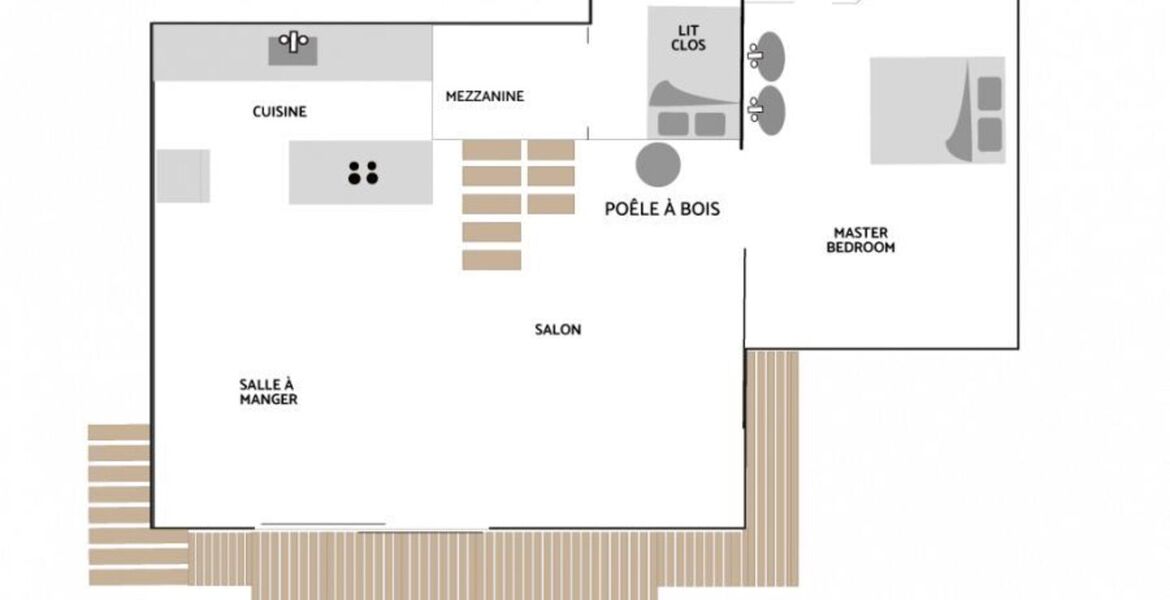 Chalet en alquiler en Chamonix
