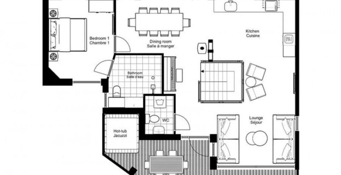 Chalet en alquiler en Chamonix
