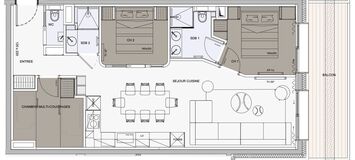 Apartamento en alquiler en Méribel