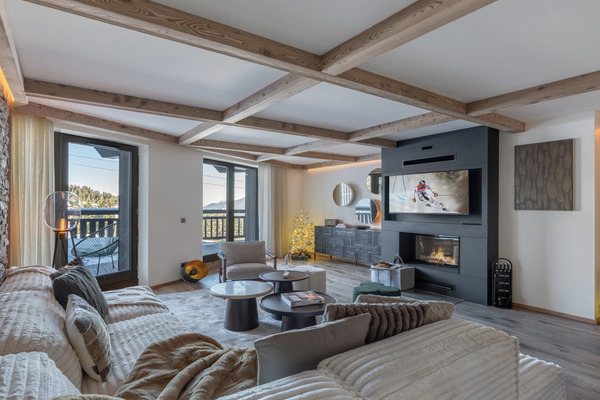 Ski-in, ski-out apartment for rent in Courchevel 1850