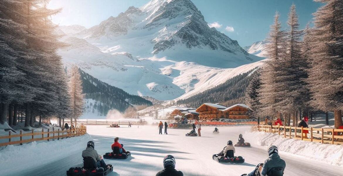 Вождение по льду Val Thorens